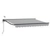 vidaXL Cort electric retractabil Antracit și Alb 3,5 x 2,5 m