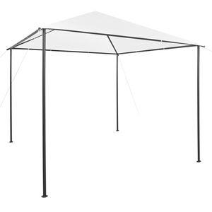 vidaXL Pavilion, alb, 3 x 3 x 2,9 m, 180 g/m&sup2;