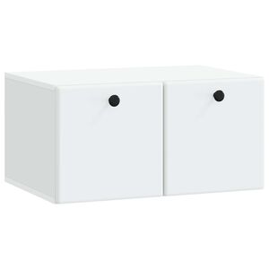 vidaXL Oglindă TV montată pe perete 59,5 x 41 x 30 cm Alb