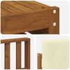 vidaXL Seturi de canapele 5 pcs Natural și Crem Lemn Solid de Acacia