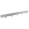vidaXL Margine pentru gazon 10 pcs 100 x 12 cm Oțel Argintiu