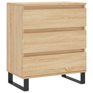 vidaXL Servantă, stejar sonoma, 60x35x70 cm, lemn prelucrat