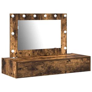 vidaXL Masă de Machiaj Maro 100 x 40 x 70 cm Lemn prelucrat