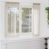 vidaXL Cortină din Voile 2 pcs Nisipiu 175 x 140 cm Poliester