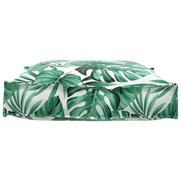 vidaXL Pernă Frunză Model cu frunze 70 x 70 x 12 cm Material Oxford