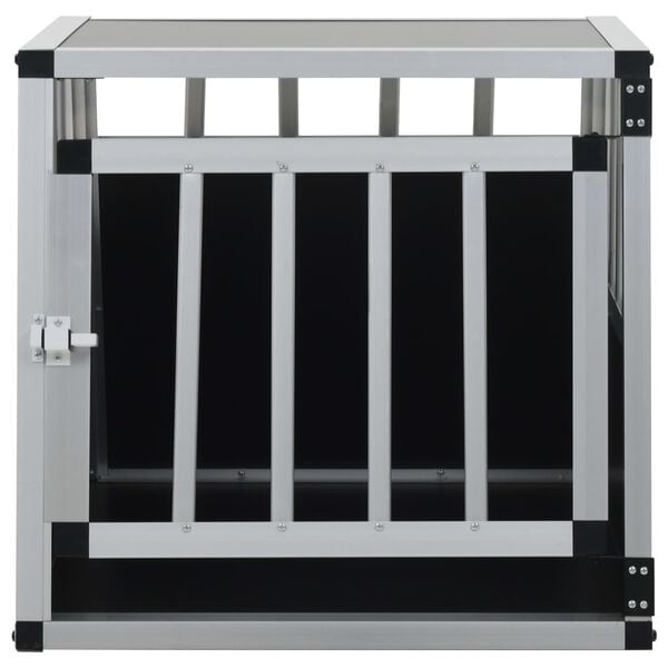 vidaXL Cușcă de c&acirc;ine cu o ușă, 54 x 69 x 50 cm