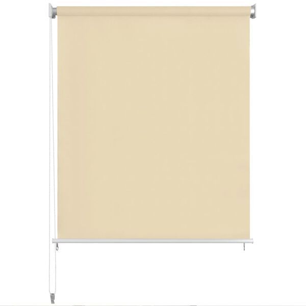 vidaXL Jaluzea tip rulou de exterior, 240 x 230 cm, crem