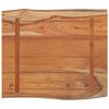 vidaXL Blat masă 70x60x2,5cm dreptunghiular lemn acacia contur natural