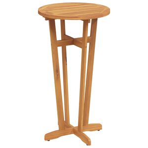 vidaXL Masă de bar de grădină, &Oslash;60x105 cm, lemn masiv de acacia