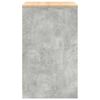 vidaXL Dulap depozitare garaj Beton Gri 60x51x85 cm lemn masiv de pin