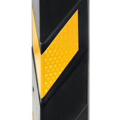vidaXL Colțare protectoae reflectorizante, 5 buc., cauciuc, 80 cm