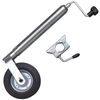vidaXL Roată jockey de 48 mm cu 1 clemă de comutare