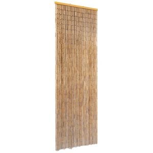 vidaXL Perdea de ușă antiinsecte pentru autorulotă, bambus, 56x185 cm