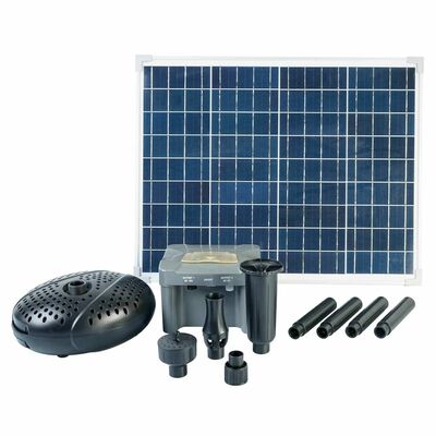 Ubbink Set SolarMax 2500 cu panou solar, pompă și baterie