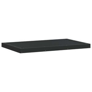 vidaXL Placă de bază pentru duș Negru 101 x 63 x 5,5 cm WPC