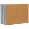 vidaXL Bufet Gri Sonoma 80.5 x 35 x 59 cm Lemn compozit