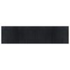 vidaXL Covor dreptunghiular, negru, 100x400 cm, bambus