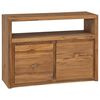 vidaXL Dulap, 80 x 30 x 60 cm, lemn masiv de tec