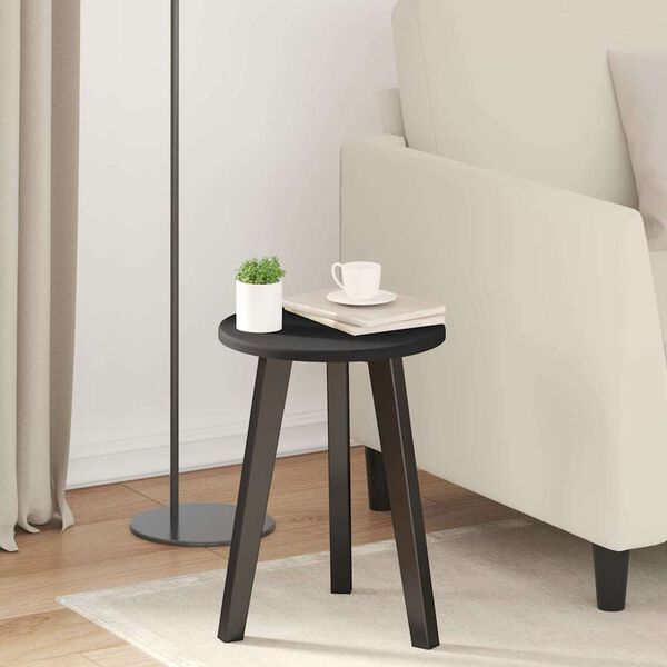 vidaXL Placă de masă Negru 30 x 30 x 1,5 cm Lemn compozit