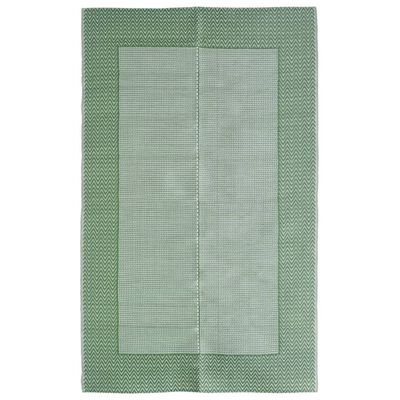 vidaXL Covor de exterior, verde, 140x200 cm, PP