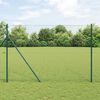 vidaXL Gard hexagonal Verde 1.6 x 10 m Oțel