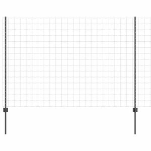 vidaXL Gard cu St&acirc;lp Gri