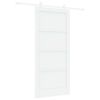 vidaXL Ușă glisantă 93 x 202 cm Lemn prelucrat Alb