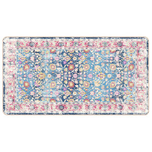 vidaXL Covor lavabil, multicolor, 80x150 cm