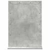 vidaXL Oglindă de toaletă Dreptunghiular Gri din beton 70 x 50 x 18 cm