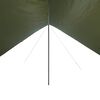 vidaXL Prelată de camping verde măsliniu, 438x376x212 cm, impermeabilă