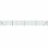 vidaXL Gard plasă de s&acirc;rmă cu țăruși de fixare, verde, 1,1x10 m
