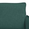 vidaXL Set de canapea 2 pcs Verde &icirc;nchis 196 x 82 x 85 cm țesătură
