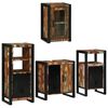 vidaXL Set de mobilier pentru baie 4 buc. Multicolour