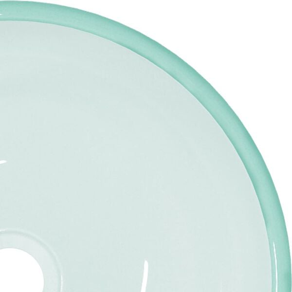 vidaXL Chiuvetă din sticlă securizată, 30x12 cm, mată