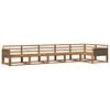 vidaXL Set de canapele de exterior 6 pcs natural Lemn Solid de Acacia