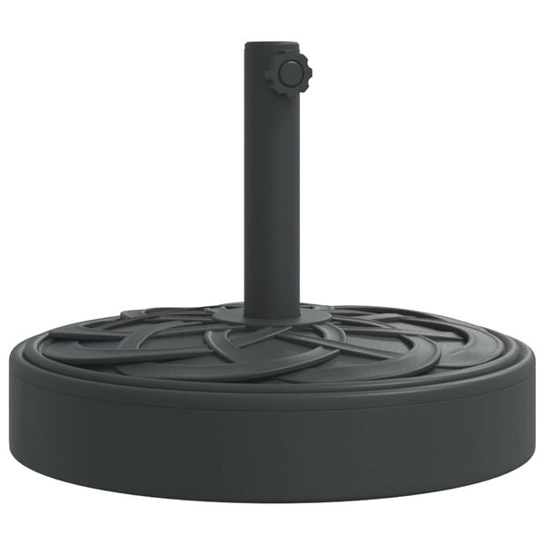 vidaXL Suport umbrelă pentru st&acirc;lpi &Oslash;38 / 48 mm, 25 kg, rotund