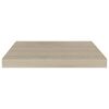 vidaXL Raft de perete suspendat, stejar, 50x23x3,8 cm, MDF