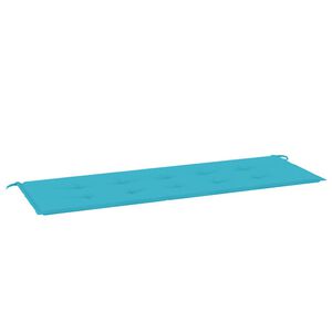 vidaXL Pernă de bancă de grădină, turcoaz, 150x50x3 cm, textil oxford