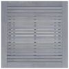vidaXL Masă de grădină, gri, 88 x 88 x 74 cm, lemn masiv de acacia