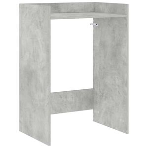 vidaXL Dulap pentru mașina de spălat Gri Beton 67,5 x 48 x 97 cm