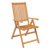vidaXL Set mobilier de grădină, 9 piese, lemn masiv de acacia, 160-240 cm