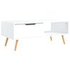vidaXL Măsuță de cafea, alb, 100x49,5x43 cm, lemn prelucrat