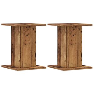 vidaXL Suporturi difuzoare 2 buc lemn vechi 30x30x40 cm lemn prelucrat