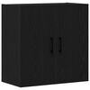 vidaXL Cabinet suspendat 60 x 31 x 60 cm Lemn prelucrat Stejar Negru