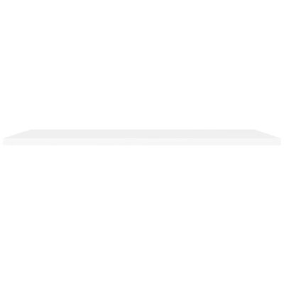 vidaXL Rafturi de perete, 4 buc., alb, 120 x 23,5 x 3,8 cm, MDF
