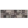 vidaXL Covor de bucătărie mozaic negru 300 x 60 cm 100% Poliamidă