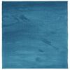 vidaXL Covor &bdquo;OVIEDO&rdquo;, fire scurte, turcoaz, 120x120 cm