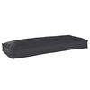 vidaXL Pernă Material Oxford Negru 100 x 40 x 8 cm