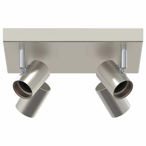 vidaXL Spot de tavan Nichel 26,5 x 26 x 11,5 cm Metal