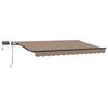 vidaXL Copertină retractabilă Gri taupe 300 x 250 cm